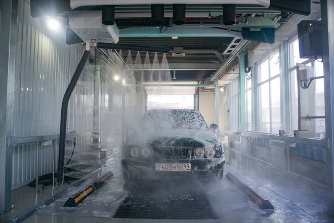 Автомойка Умная мойка на метро ВДНХ 
